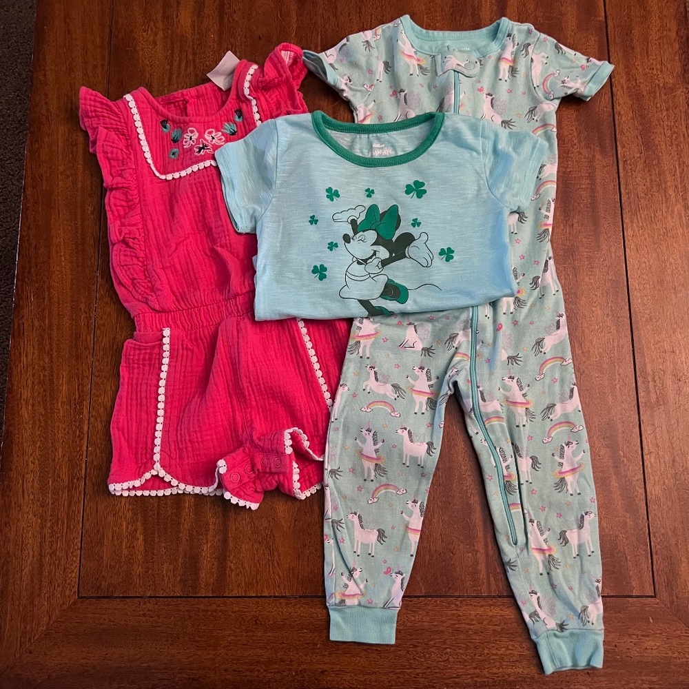 Baby Girl Size 2T Clothes - Cat & Jack/Art Class/Genuine Kids fr. Oshkosh - Picture 6 of 6